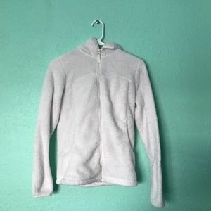White/Ivory All Fleece Jacket